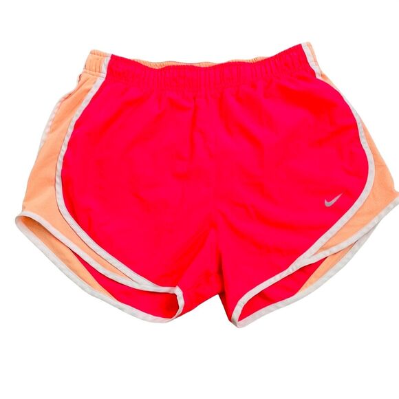 Nike DriFit Pink Athletic Workout Running Shorts Size Medium - Picture 1 of 8